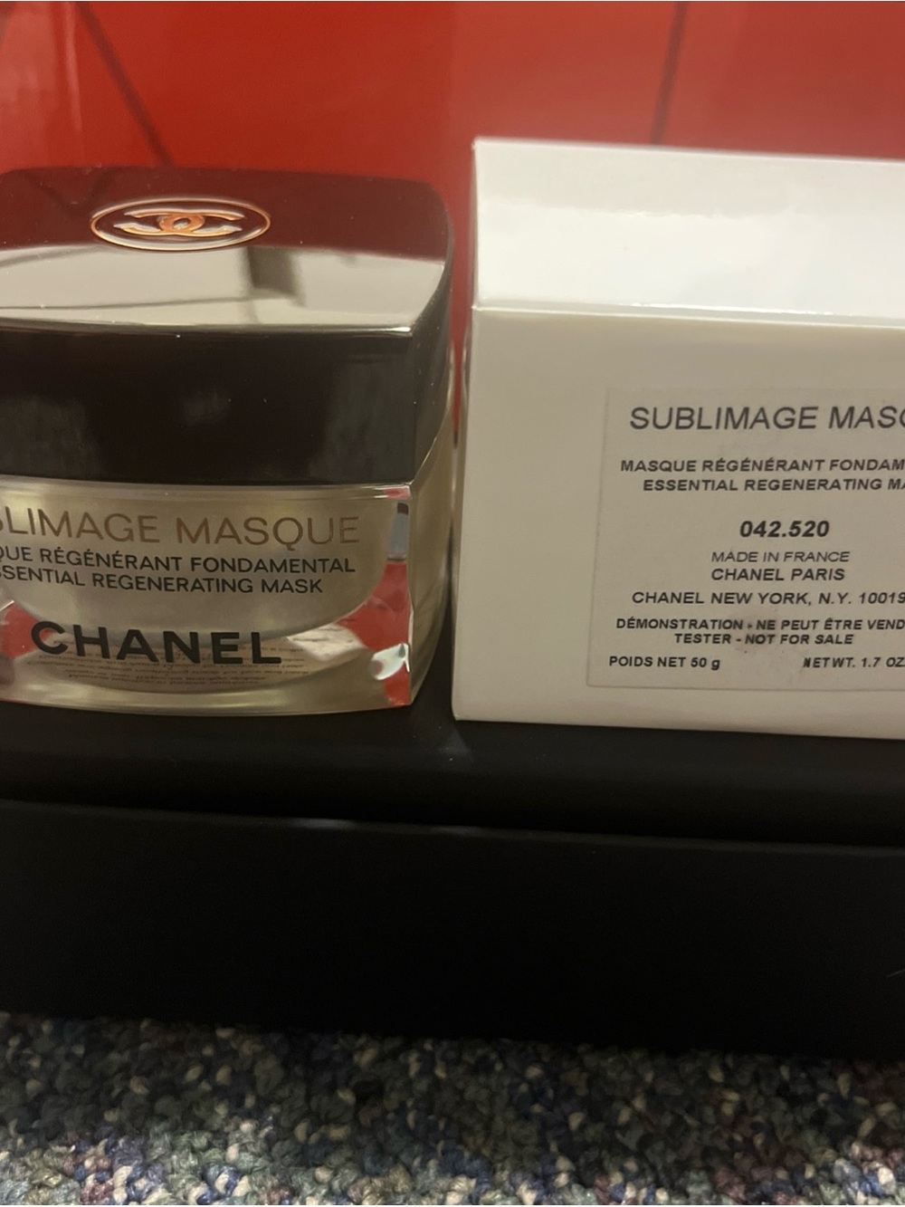 CHANEL Sublimage Masque — Gold and Clear Jar